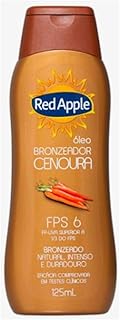 Red Apple Bronzeador Cenoura Óleo FPS6, Branco