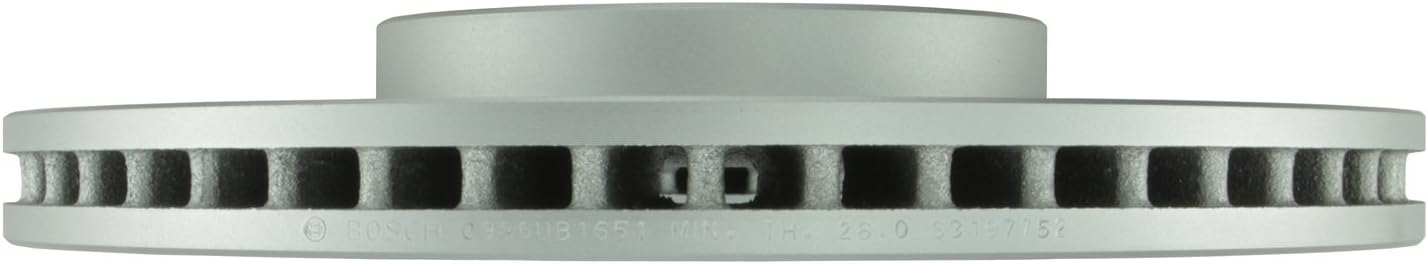 BOSCH 40011476 QuietCast Premium Disc Brake Rotor - Compatible with Select Nissan Maxima; FRONT - Single