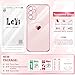 LeYi for Samsung Galaxy A15 4G/5G Case with 2 Tempered Glass Screen Protector, Scratch Resistant Silicone Cover, Slim Soft TPU Phone Case for Samsung Galaxy A 15 4G/5G - Pink LeYi for Samsung Galaxy A15 4G/5G Case with 2 Tempered Glass Screen Protector, Scratch Resistant Silicone Cover, Slim Soft TPU Phone Case for Samsung Galaxy A 15 4G/5G - Pink