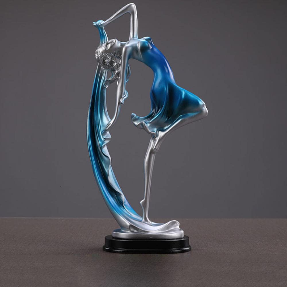 Figurki Dance Girl Ozdoby Z Żywicy Ręcznie Robione Dekoracje Postaci