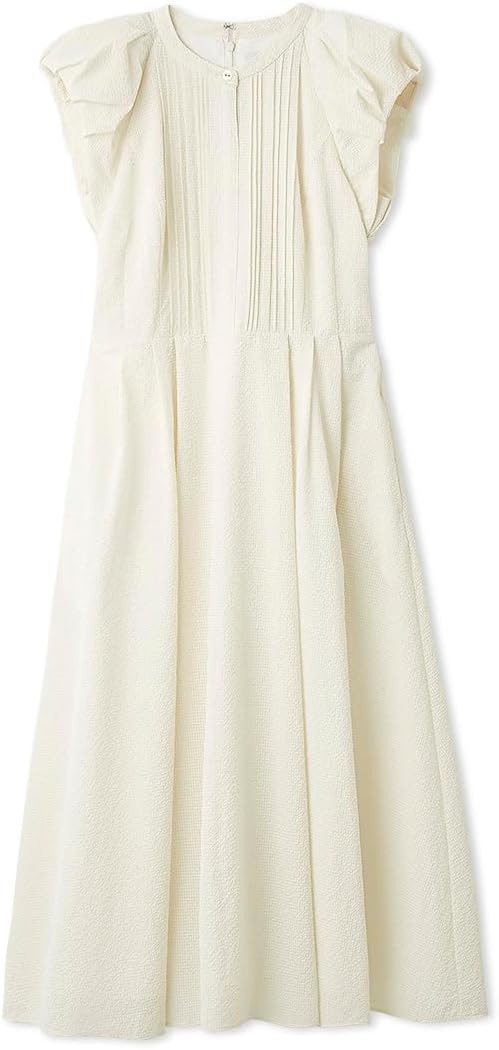 Amazon.co.jp: [セルフォード] バルーンスリーブシャツワンピース