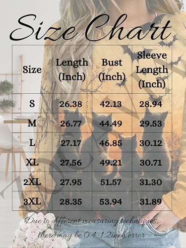 Womens Cat Graphic Sweatshirts for Fall