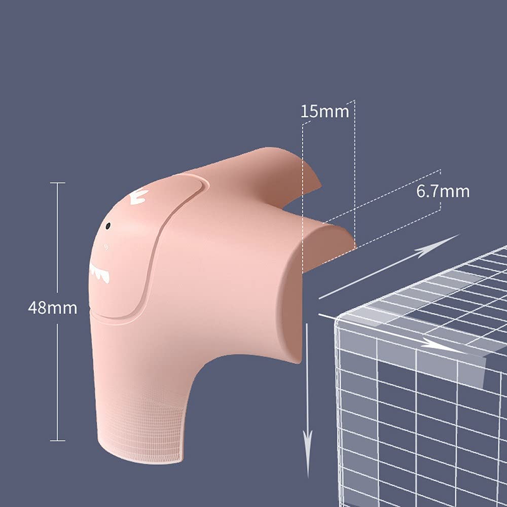 protezioni per angoli, 8 pezzi accessori for angolo di protezione angolare anti-collisione for bambini da tavolo ad for e bambine