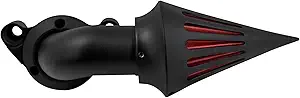 CNC Spike Air Intake Filter Kit for Harley Sportster XL 2004-2022 (Black)