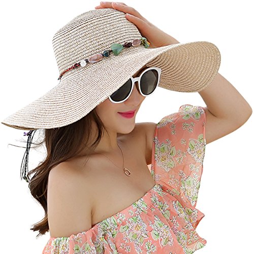JOYEBUY Damen Schlapphut mit großer Krempe für optimalen Sonnenschutz