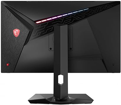 msi 27 QHD Rapid-IPS Gaming Monitor, 1ms, 165Hz, Quantum Dot, G-Sync Compatible,Adjustable Stand, Optix MAG274QRF-QD