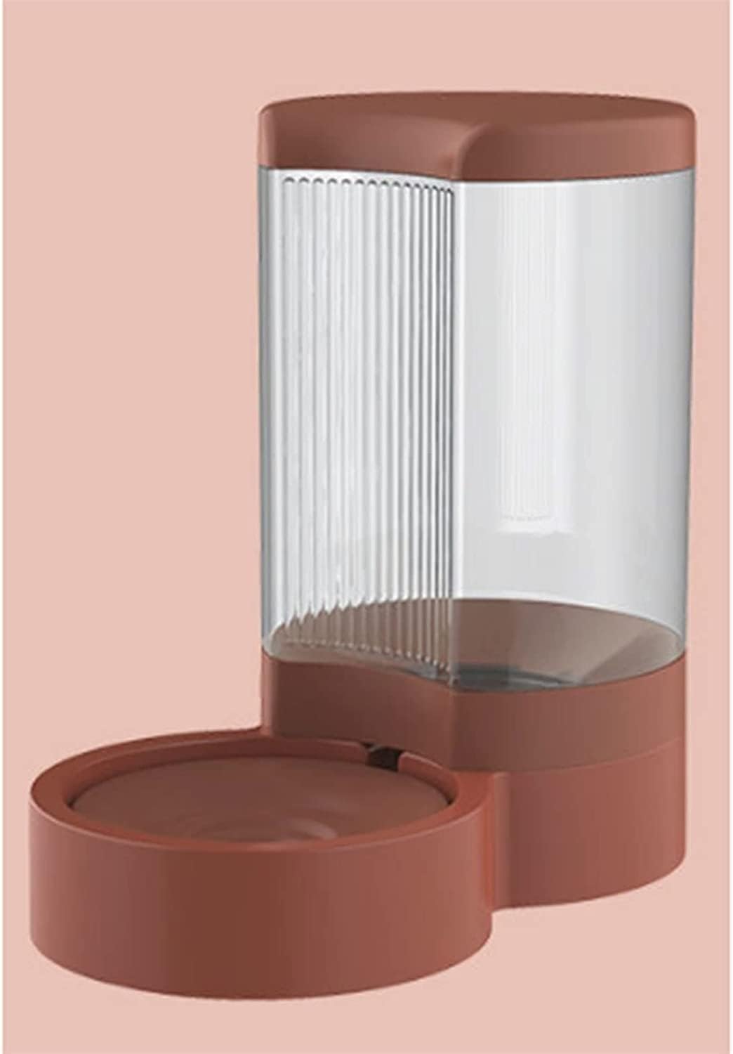 Unplugged Automatic Feeder Automatic Dog Feeder And Water Dispenser Set Gravity Self Feeding Food Waterer For Small Medium Pet Cats Dogs Kitten Puppy cat fountain (Color : White) (Red)