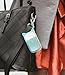 Sonnorel 1 Pack Silicone Case Compatible with Touchland Hand Sanitizer Spray (Fit for 1 FL OZ/30 mL Ver), Portable keychain Cute Color Ears (Sky Blue)