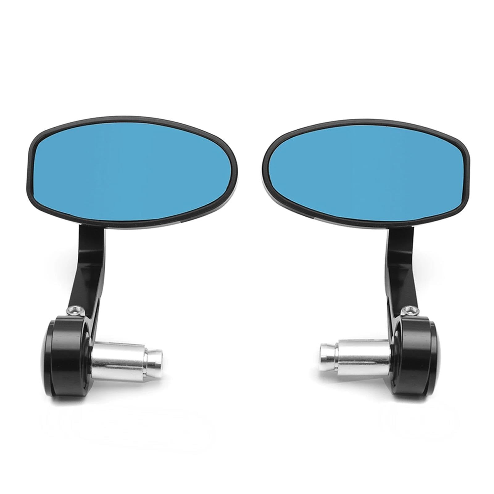 Lot De 2 Rétroviseurs Latéraux Noirs Pour Guidon De Moto Pour Triumph Pour Speed ​​Triple