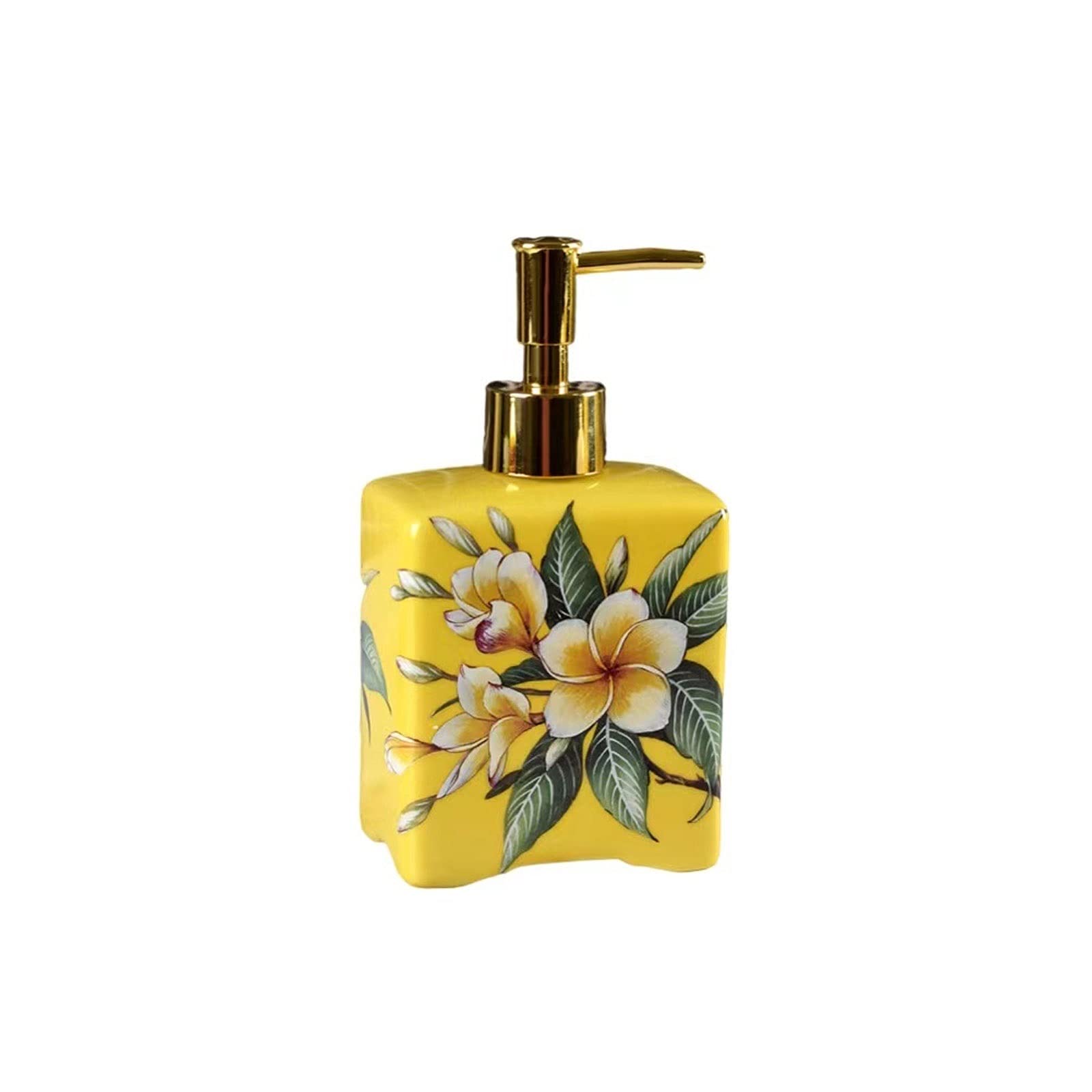 Kitchen Soap Dispenser Ceramic Lotion Bottle Household Soap Dispenser, Refillable Soap Dispenser Can Be Used In Kitchen, Bathroom, Hotel Handsoaps Dispenser(E)