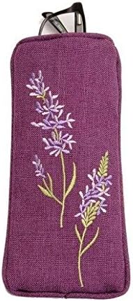 Justina Claire Eyeglasses Case in a Lavender Design