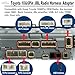 JBL Radio Harness Adapter for Toyota with SWC Reverse Cable, 16Pin Android Car Stereo Wiring Harness with Antenna Adapter for 4Runner Camry Corolla Prius RAV4 Tacoma