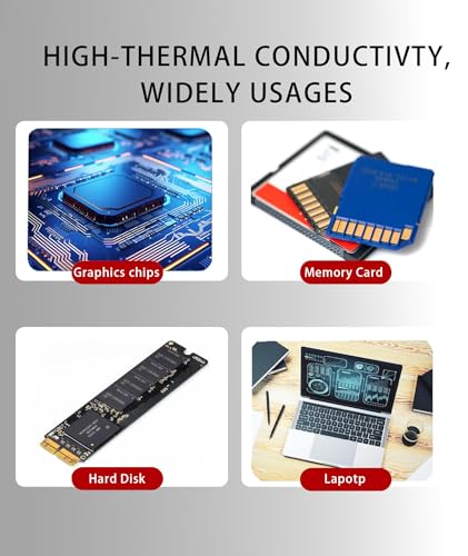 Image of 50 * 31 * 0.25mm Ptm 7950 Phase Change Thermal Conductive Sheet, Ptm7950, Thermal Pad for Laptop for CPU, Gpu, Ssd, Etc