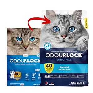 Odourlock Cat Litter, 12Kg