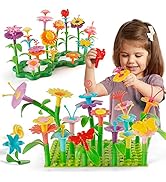 PREPOP Remote Control Robot Building Kits for Kids 6-12- 3 in 1 STEM Projects. 18 STEM Toddler Toys for Age 3 4 5 6 Year Old Girls - Flower Garden Building Toys for Preschool Educ...