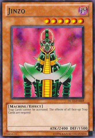 YU-GI-OH! - Jinzo - Green (DL12-EN005) - Duelist League 2011 Prize Cards - Promo Edition - Rare