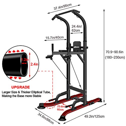 UBOWAY Power Tower -Pull Up Bar Stand 