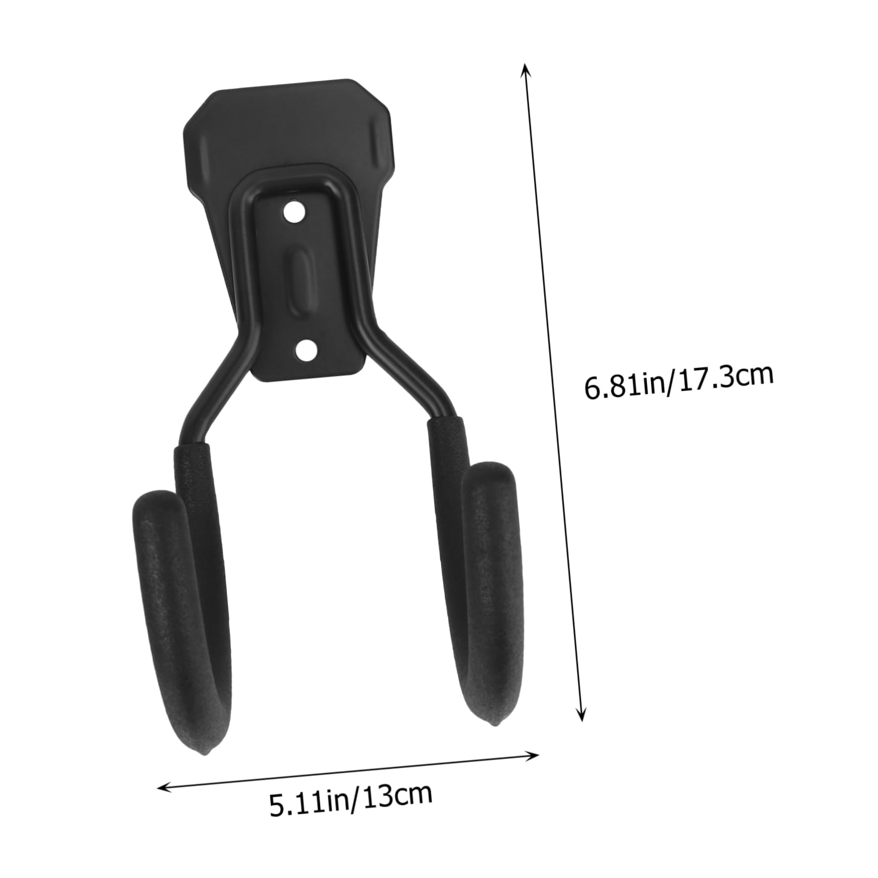 Sosoport 2stücke Heavy Duty Garten Wandhaken Für Schlauchaufbewahrung Stabiler Metallhaken Für Garage Und Garten Einfache