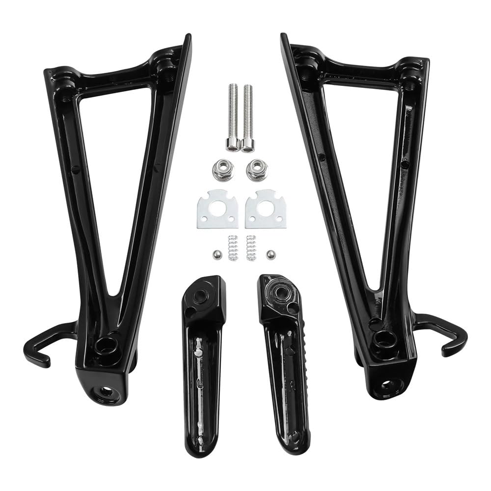 Fußrasten Pedal Hinten Sozius Fußrasten Fußrasten Halterung Für YA&MAHA YZF R6 2006 2007 2008 2009 2010 2011 2012 2013 2014 2015 2016 Motorrad