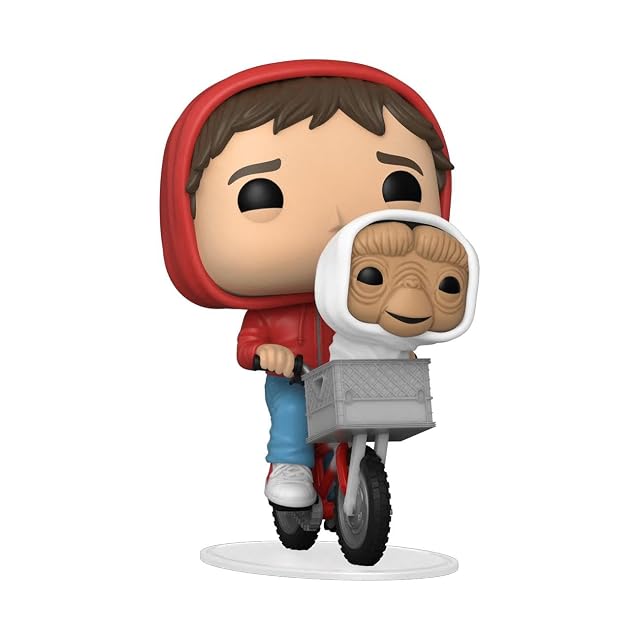 Foto 2 de 8 de Funko Pop! Movies: E.T. - Elliott with E.T. in Bike Basket
