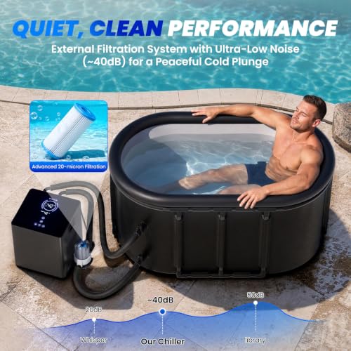 Ice Bath Chiller, 1/3HP WiFi Chiller