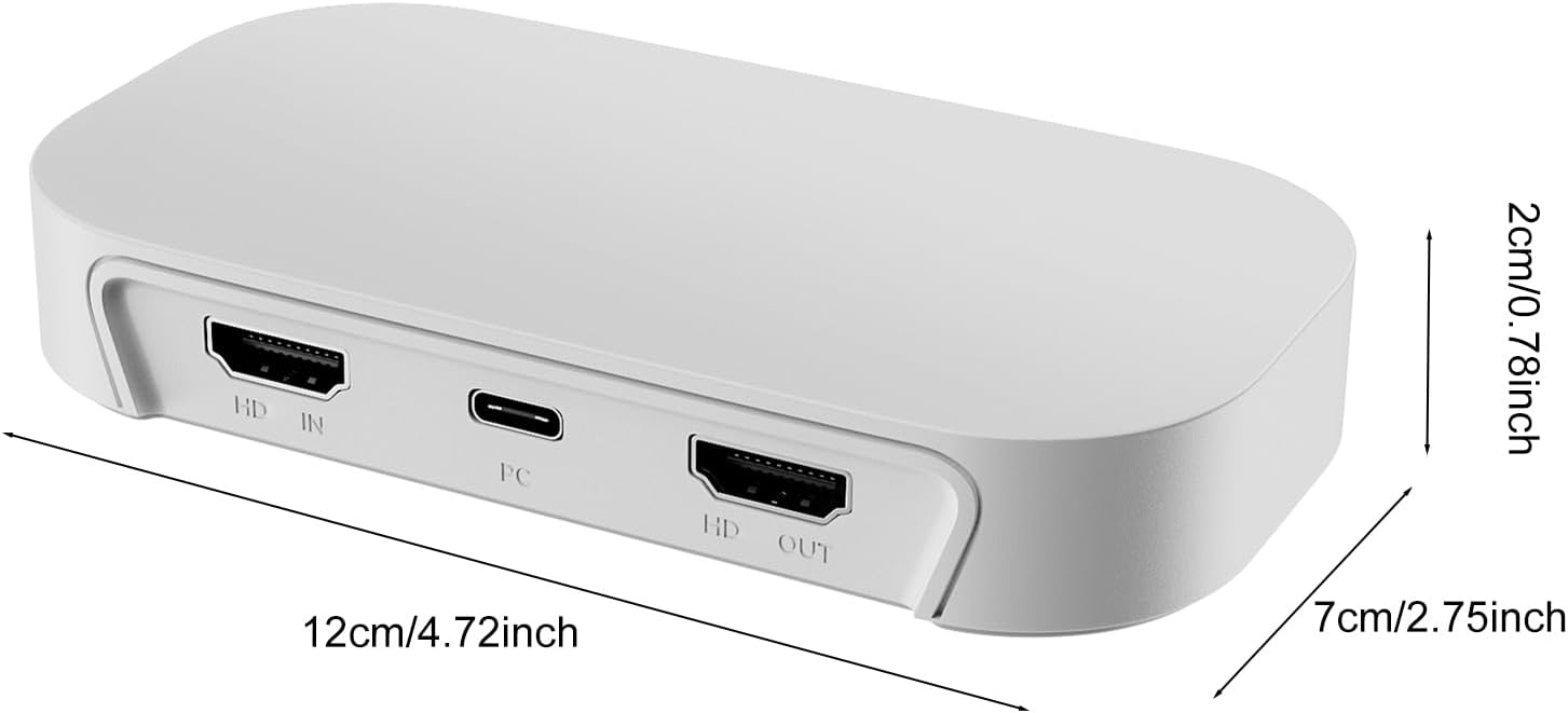 4K60HDR Game Card, HighDefinition Streaming Device for and MacOS, Low Latency Plug and Play for, USB 3.2 TypeC 8 516f4dCa6GL. AC SL1500