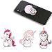 Phone Ring Holder Stand,Unicorn Phone Ring Stand Holder 360 Rotation Finger Ring Grip Stand for Cellphones,Smartphones and Tablets