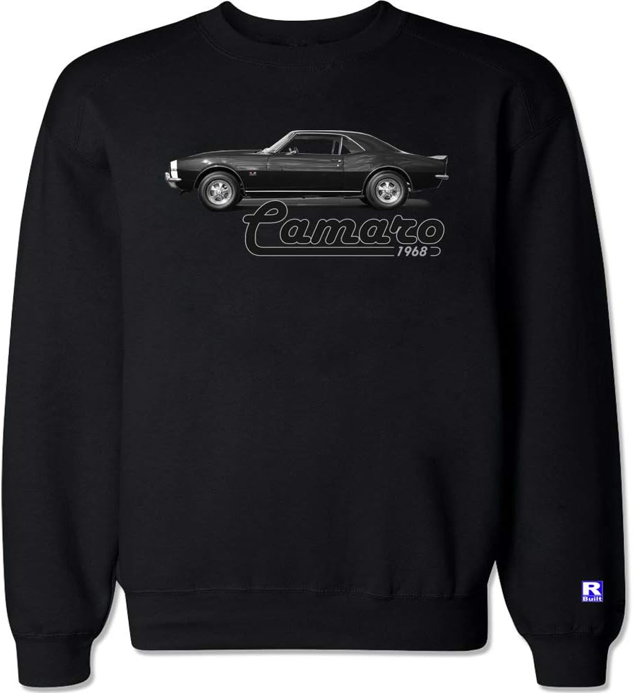 FTD Apparel R Built Men's 1968 Camaro Crew Neck Sweater