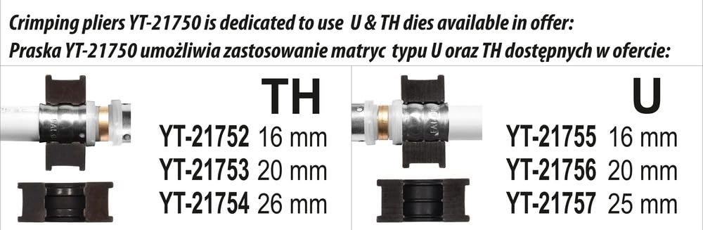 YATO YT-21750 Pinza de apriete