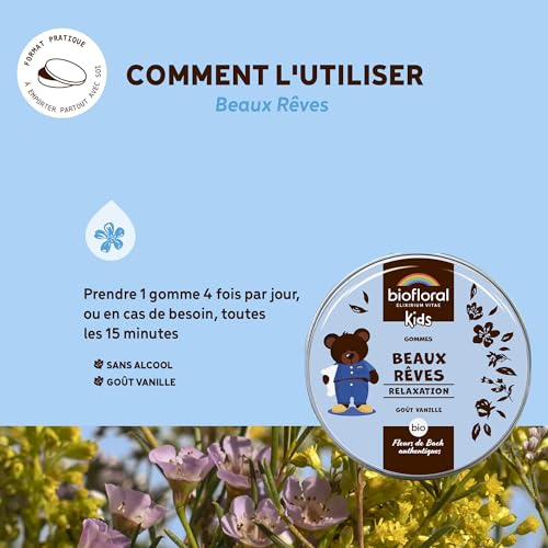 Biofloral Kids Beaux Rêves Bio Gommes 45 g – vue 4