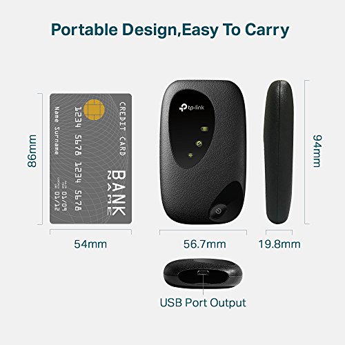 TP-Link 150Mbps 4G LTE Mobile Wi-Fi Qualcomm LTE-FDD/LTE-TDD/DC-HS, M7200 (Qualcomm LTE-FDD/LTE-TDD/DC-HS) - image 6