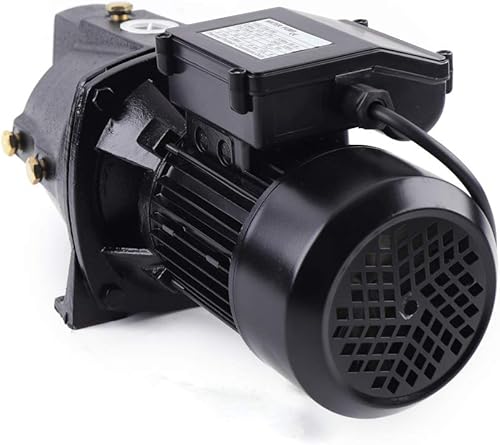 Miniatura 5 de 1HP Bomba de chorro de pozo profundo/pozo profundo 110V 750W Bomba de chorro de agua resistente con interruptor de presión automático