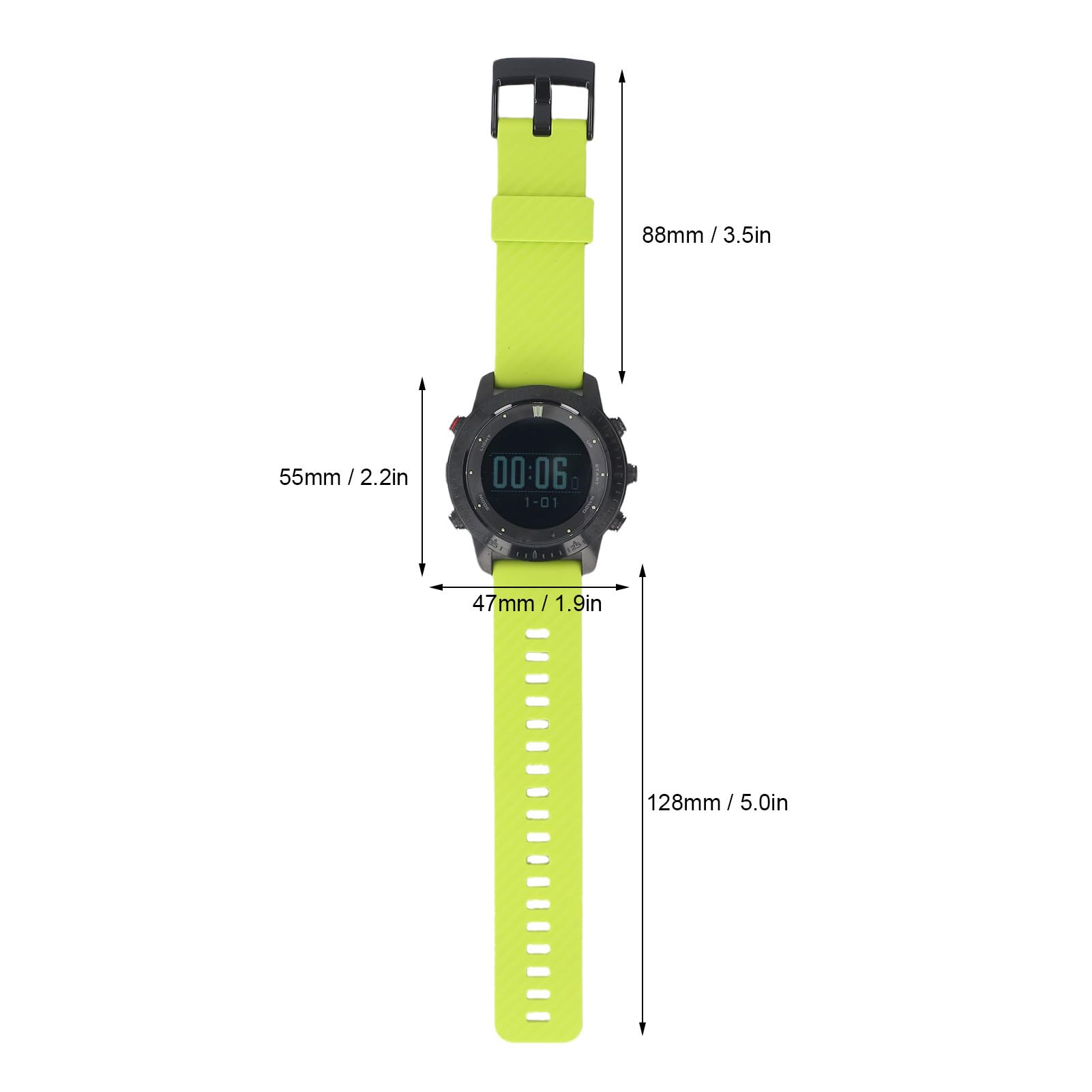 Keenso Reloj de Buceo con Sensor de Profundidad, Barómetro y Bluetooth para Bucear, Nadar y Snorkel