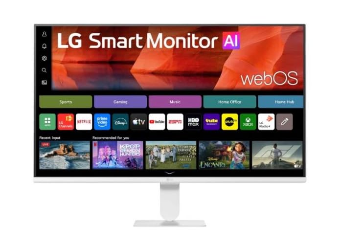 LG Smart Monitor 27U511SB-B - 16:9, IPS, FHD (1920 x 1080), 120 Hz, Negro