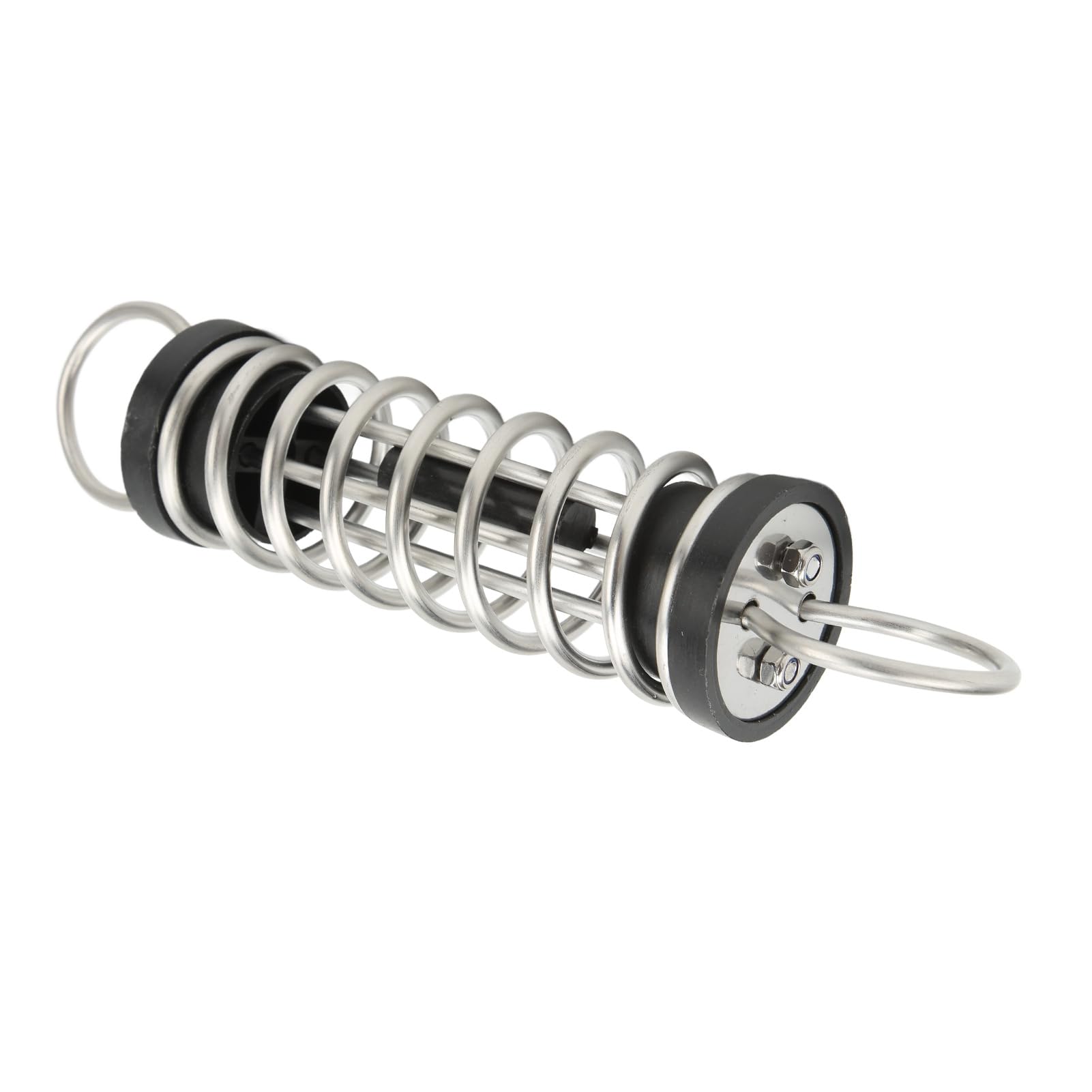 Molle di ormeggio per barca Molle di ormeggio per ancoraggio barca Molla di ormeggio in acciaio inox Molle di ormeggio per linee di banchina 6 x 300 mm
