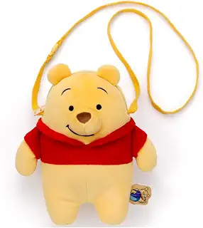 ディズニーキャラクター Disney Mocchi-Mocchi- ぬいぐるみポシェット くまのプーさん ぬいぐるみ高さ約22cm