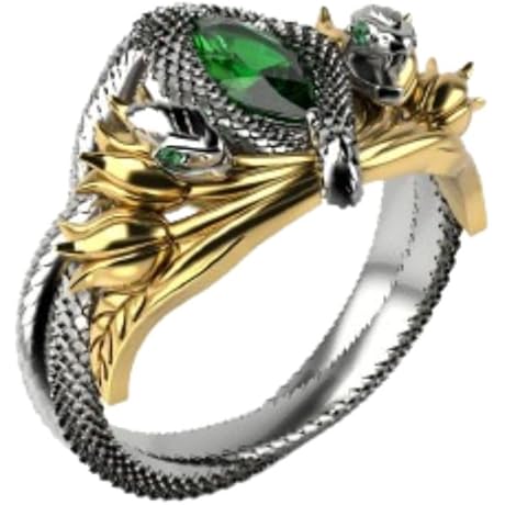 Personalized 14K Gold Plated Aragorn Necklace, King Elessar Of Gondor