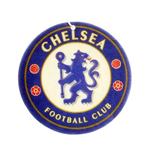 Désodorisant écusson du Chelsea FC au design multicolore officiel imprimé
