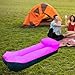 predolo Inflatable Lounger Inflatable Couch Mattress Chair Bed for Adults & Kids Hiking Gear Travel, Violet