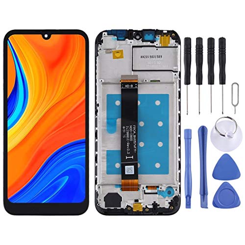 Écran LCD pour Huawei Y5 2019 et Y6s avec châssis noir pour réparation de smartphone tactile