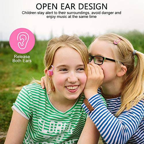 Myfirst Headphone Bc - Over The Ear Headphone With Bone Conduction Technology Christmas Birthday Gift For Boys Girls Adults Safe Materials With Unique Design Customizable Decorative Magnet(Pink) #TOP4