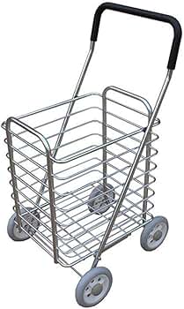 ホワイト ショッピングカート 金属製 nsg-011_1.jpg