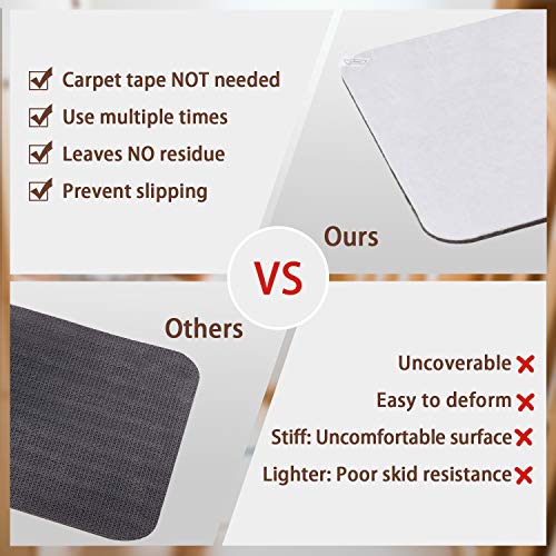 Mbigm 8" X 30" (15 In Pack) Non-Slip Carpet Stair Treads Non-Skid Safety Rug Slip Resistant Indoor Runner For Kids Elders And Pets With Reusable Adhesive, Brown #TOP1