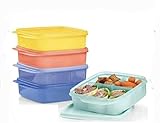 Tupperware Eco Lunch It Divided Container Set of 5