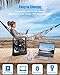 FRIZCOL 8-inch USB Portable Fan - 10400mAh Rechargeable Battery Operated Fan(28Hrs work time) - Personal Desk Fan - Battery Powered Fan use for Bedroom, Desktop, Table, Office, Camping, and Outdoor