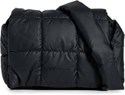 Vee Collective Women's Porter Mini Messenger Bag, Black, One Size