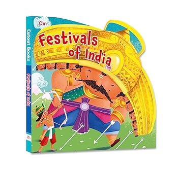 Cutout Board Book: Festivals of India (Cutout Books) Board book – 22 October 2019