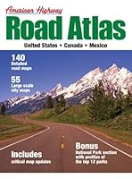 2011 American Highway Road Atlas of the U.S., Canada, & Mexico (Medium Format) [Paperback] 157262762X Book Cover