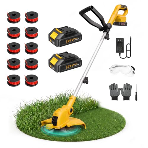 ALSO GO 21V Cordless Weed Wacker Trimmer