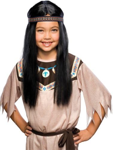 Rubie's Child Black Pocahontas Wig
